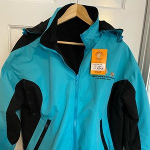Blue reversible, smoky mountain jacket, new with tags